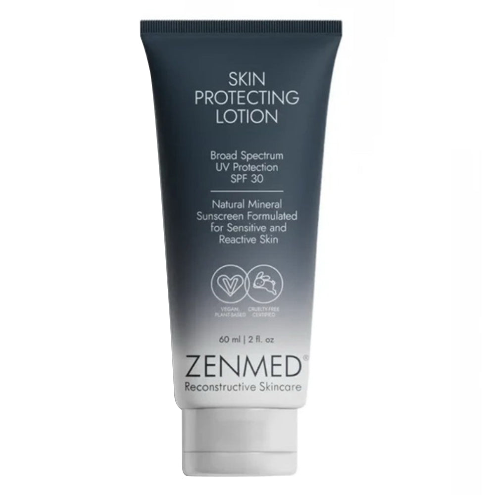 ZedMed Skin Protecting Lotion with SPF 30 for Daily Sunscreen and Moisturizer 2Oz (60ml)